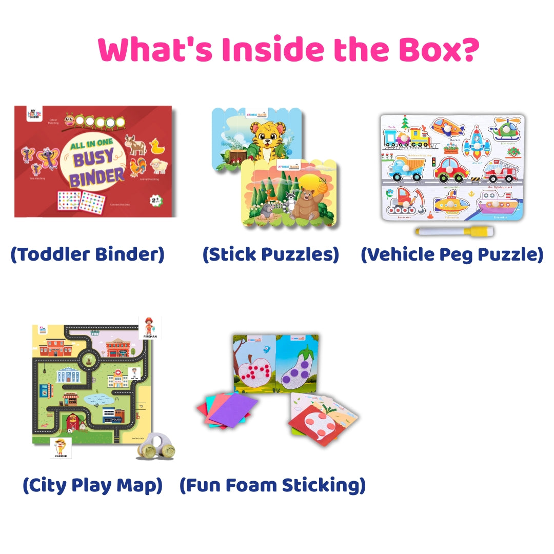 Young Minds Play Box for 2 years and above