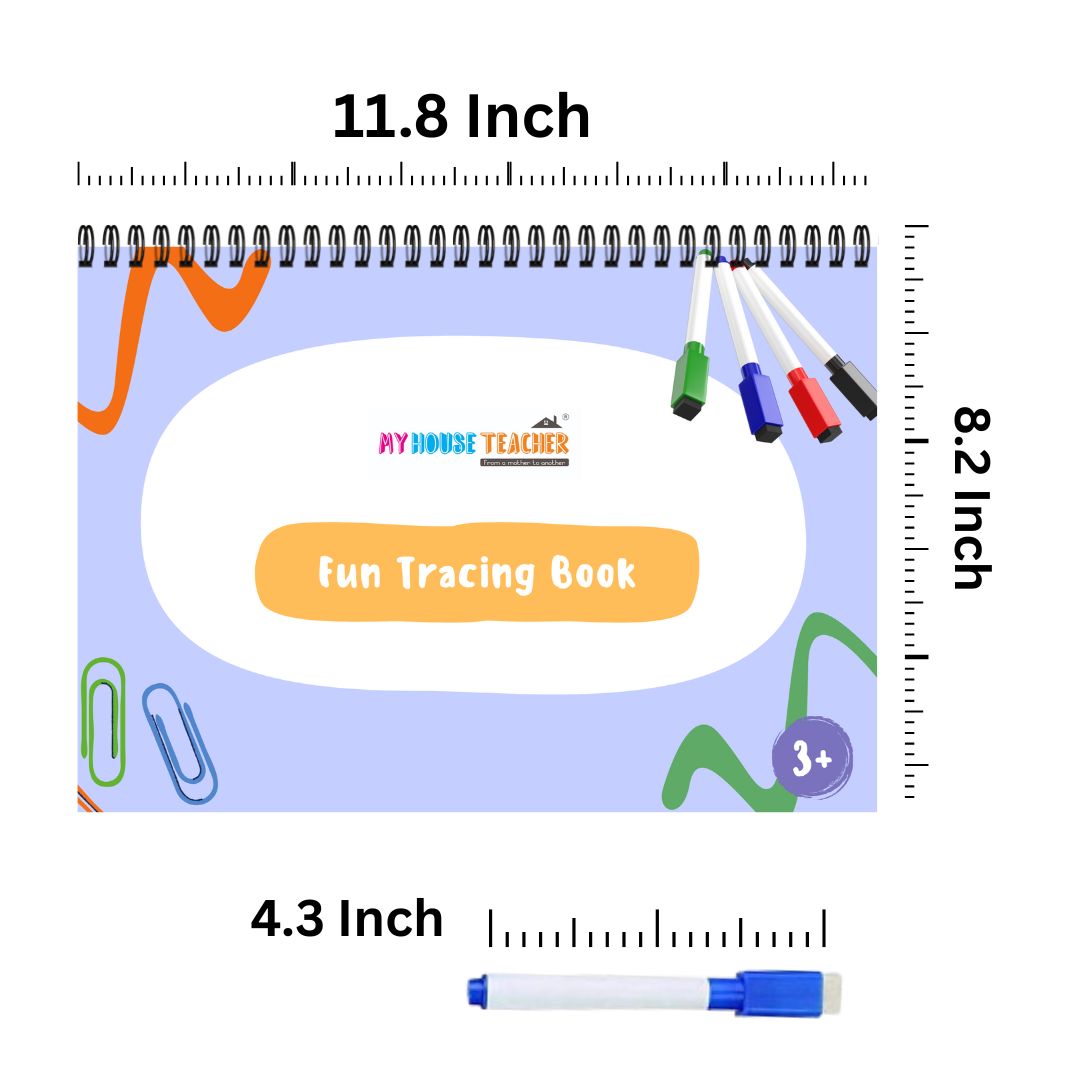 Different Trail Tracing Toddler Activity Pack