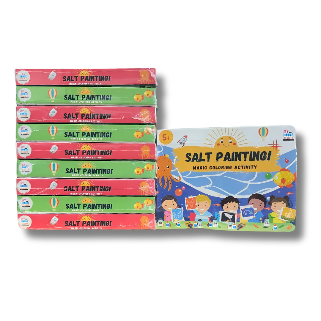 DIY Salt Painting Activity Box- Pack Of 10