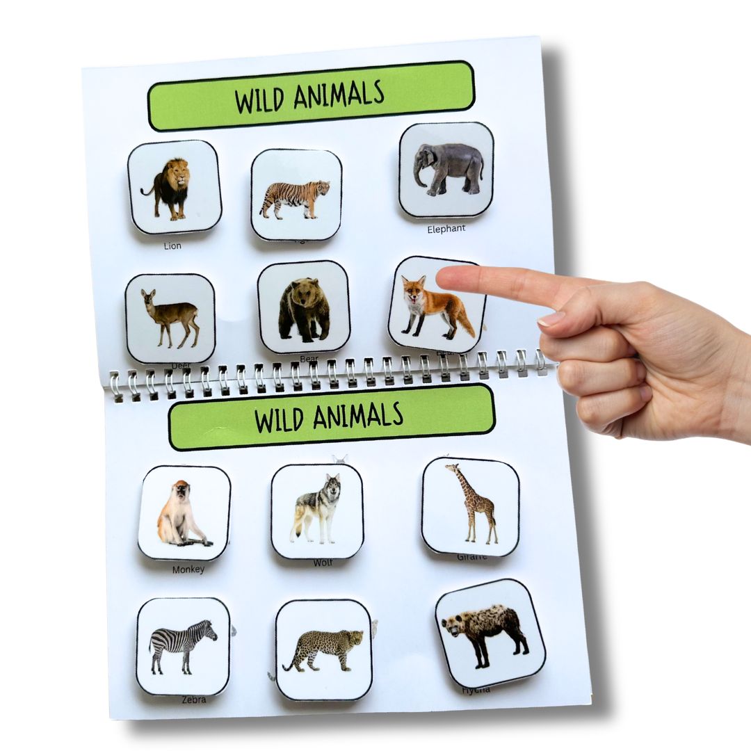 Animals Busy Book
