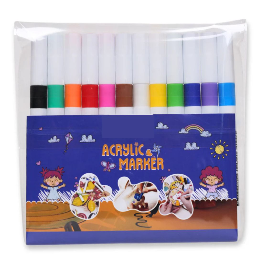 Colorful Waterproof Acrylic Pen Marker