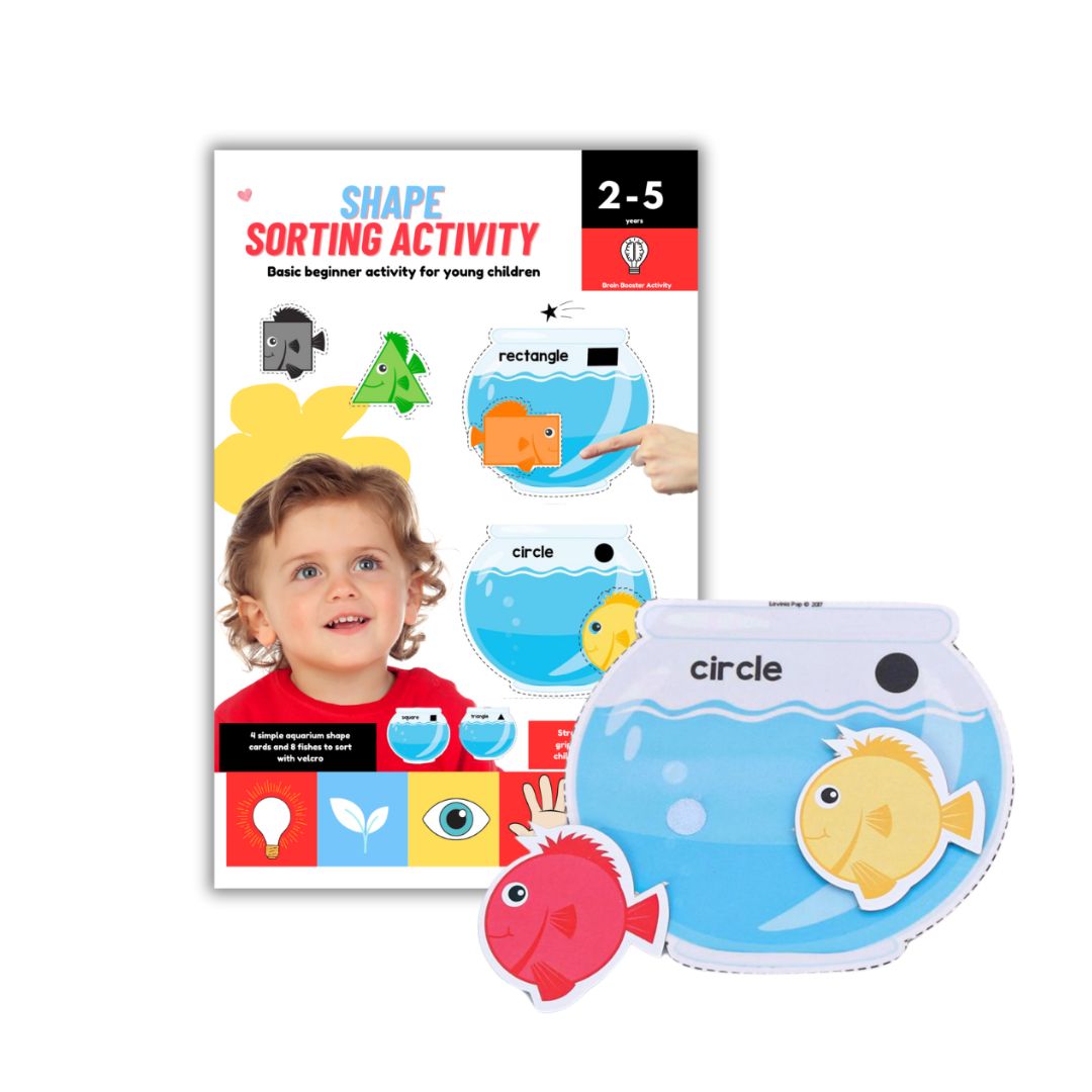 Toddler Busy Bag Set for 1 to 2 Years Old