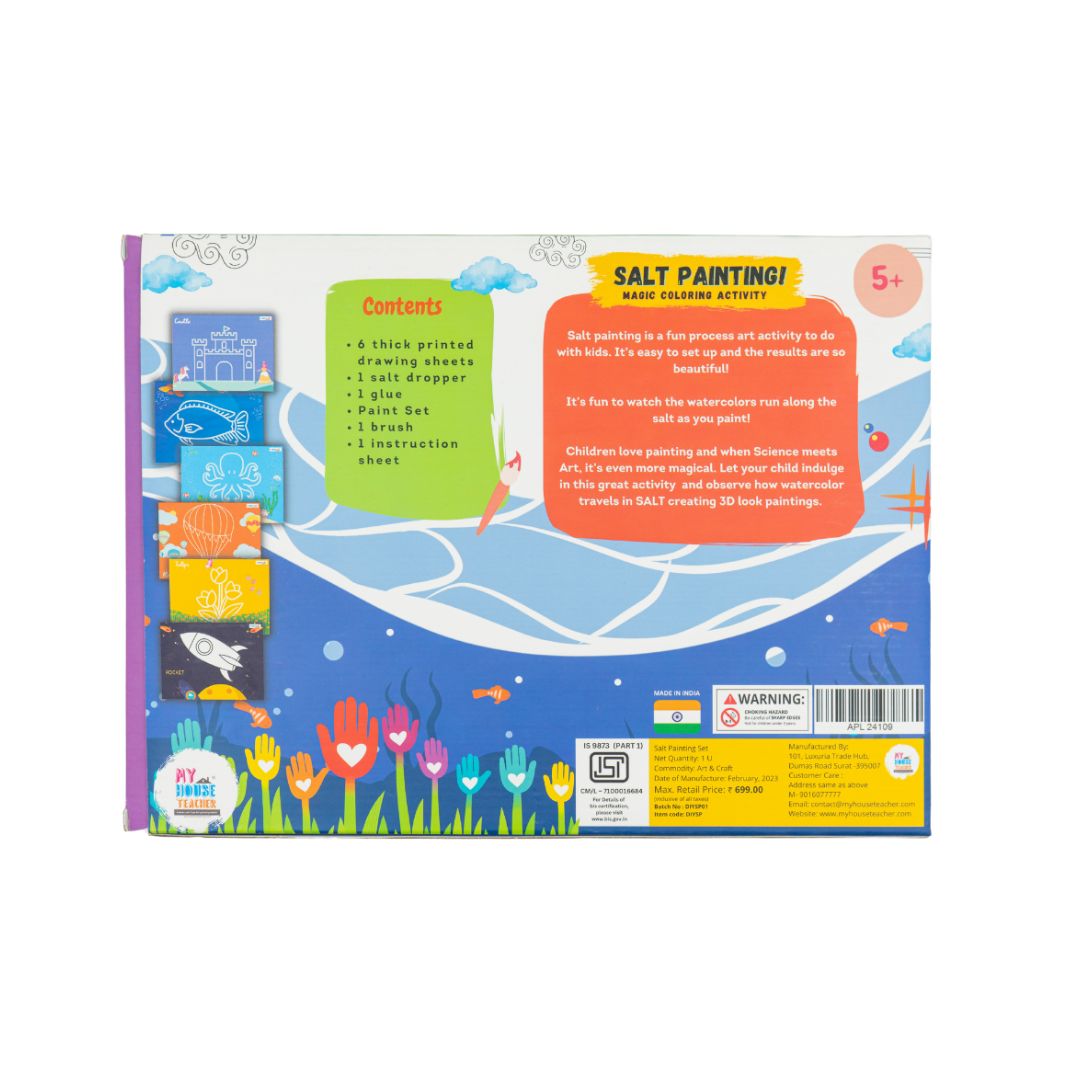 DIY Salt Painting Activity Box- Pack Of 5