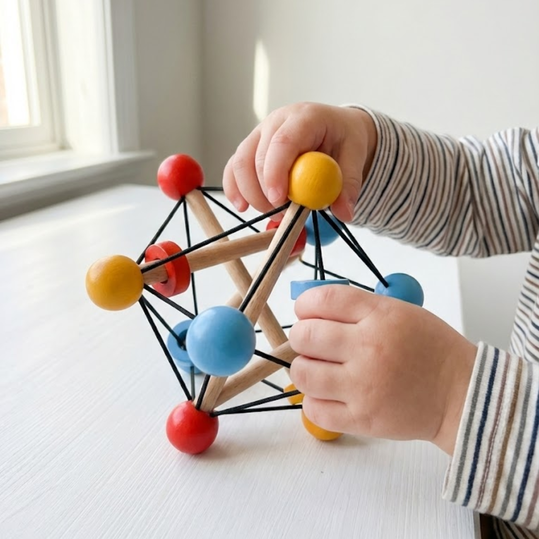 Skwish Baby Rattle & Teether – A Must-Have Grasping Toy for Tiny Hands