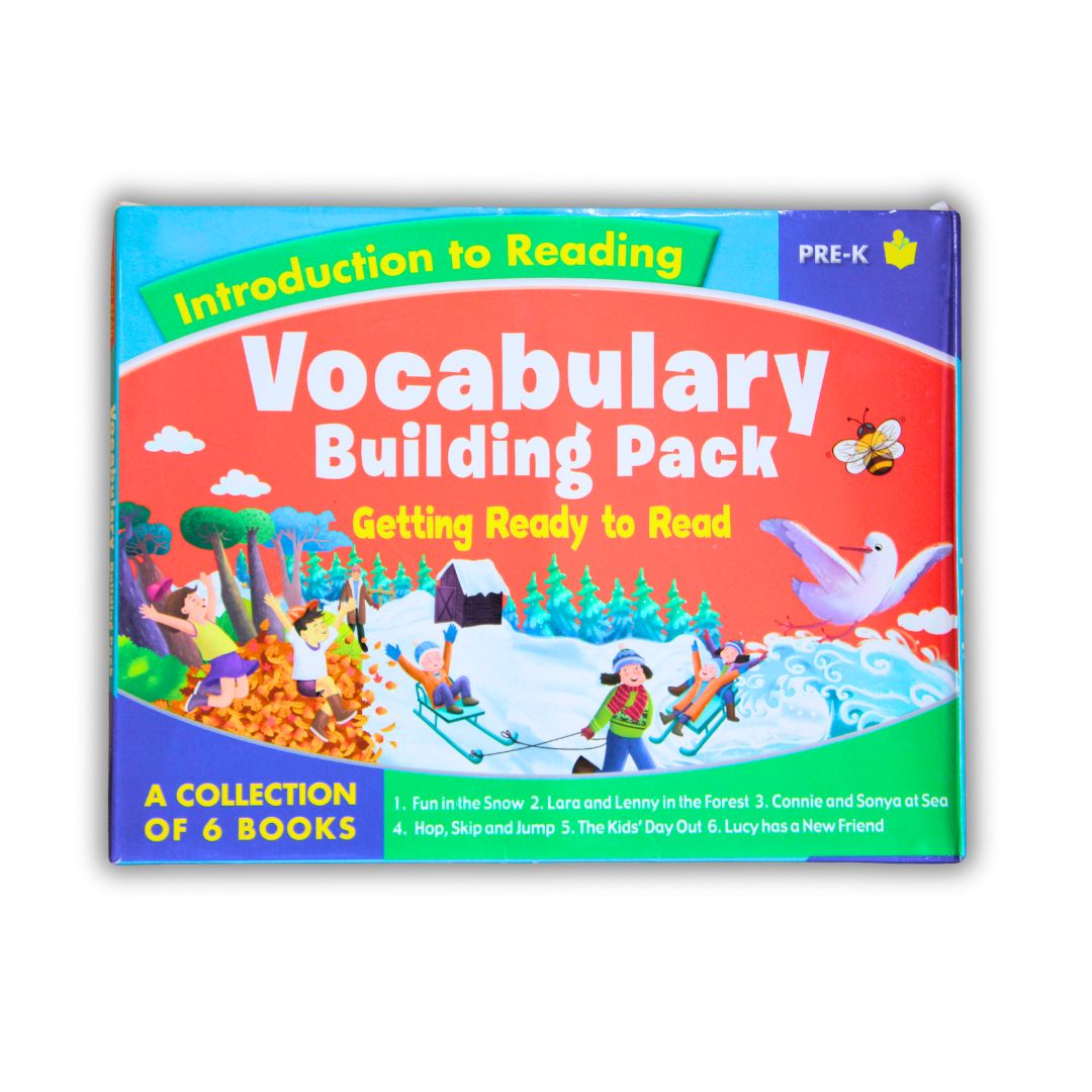 English Reader: Vocabulary Building Pack – Getting Ready to Read – Pre-School (A Collection of 6 Books)
