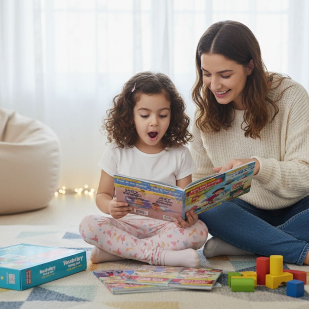 English Reader: Vocabulary Building Pack – Getting Ready to Read – Pre-School (A Collection of 6 Books)