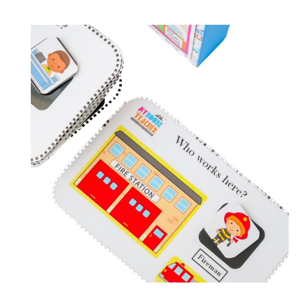 Community Helpers and Where they Work Fun Learning Activity Pack