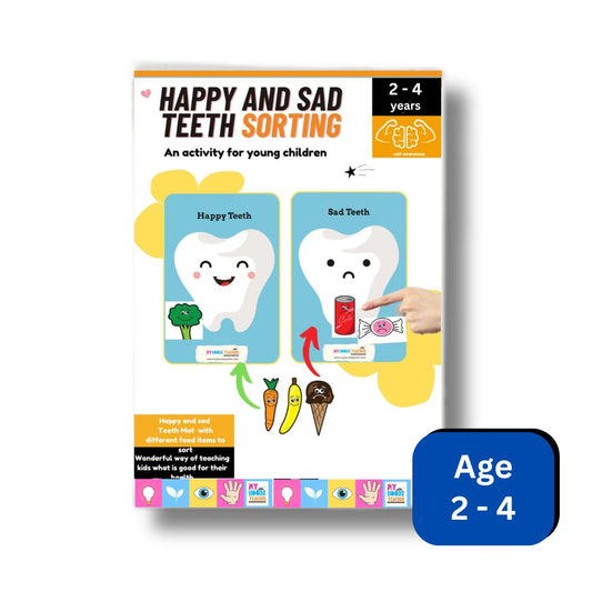 Happy And Sad Teeth Sorting Busy Bag