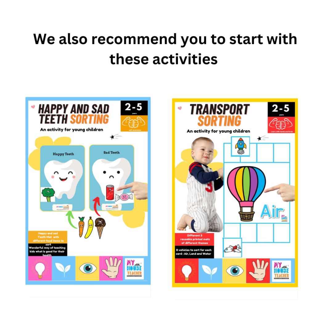 Ispy Busy Bag- Picture Search Reusable Mats Activity for babies and toddlers