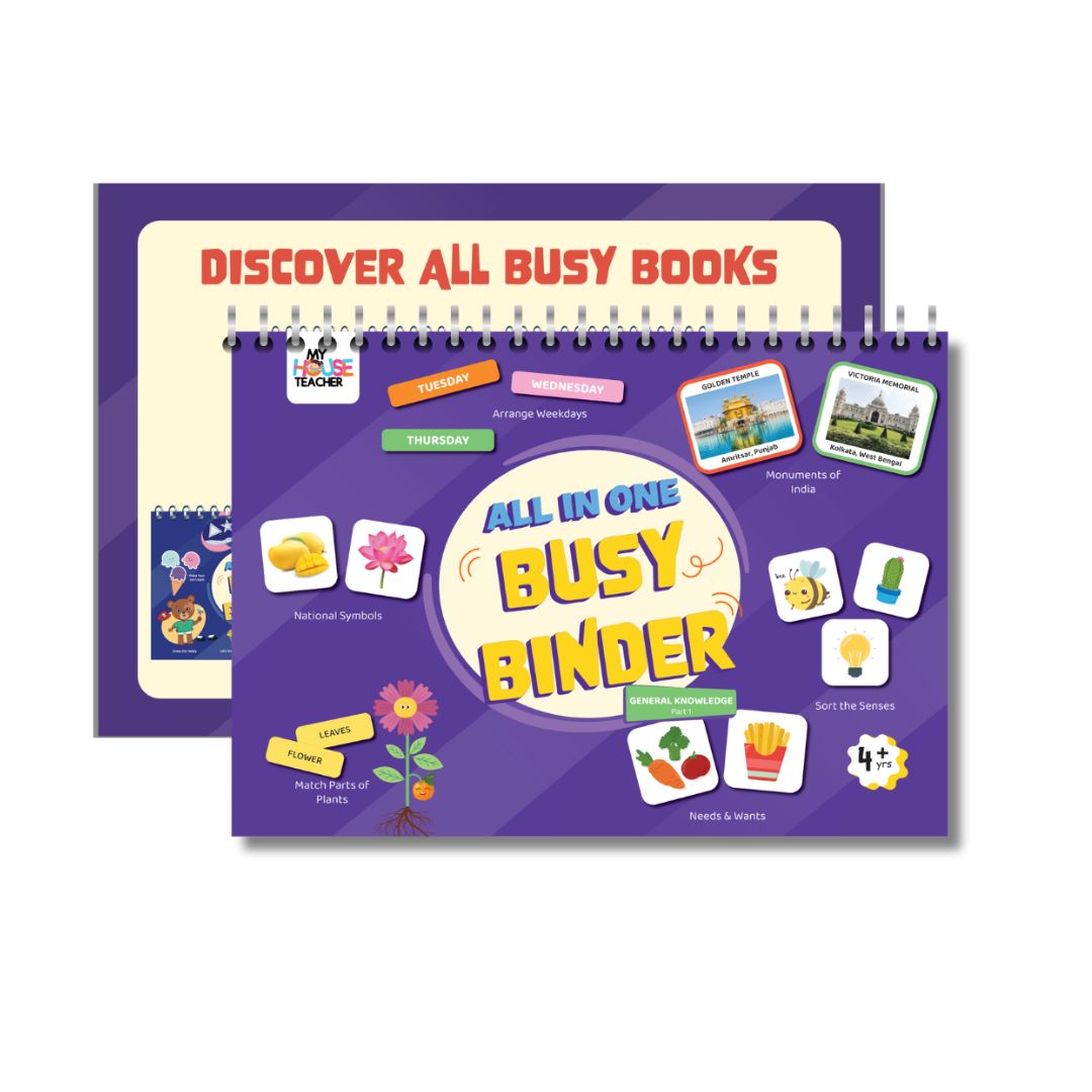 My GK Binder Book - 6 concepts in 1 interactive activity book - Pack of 10