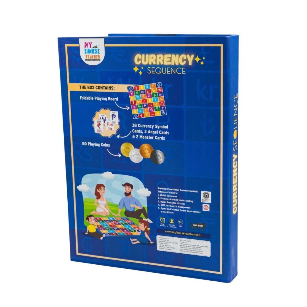 Currency Sequence Board Game - Pack Of 10
