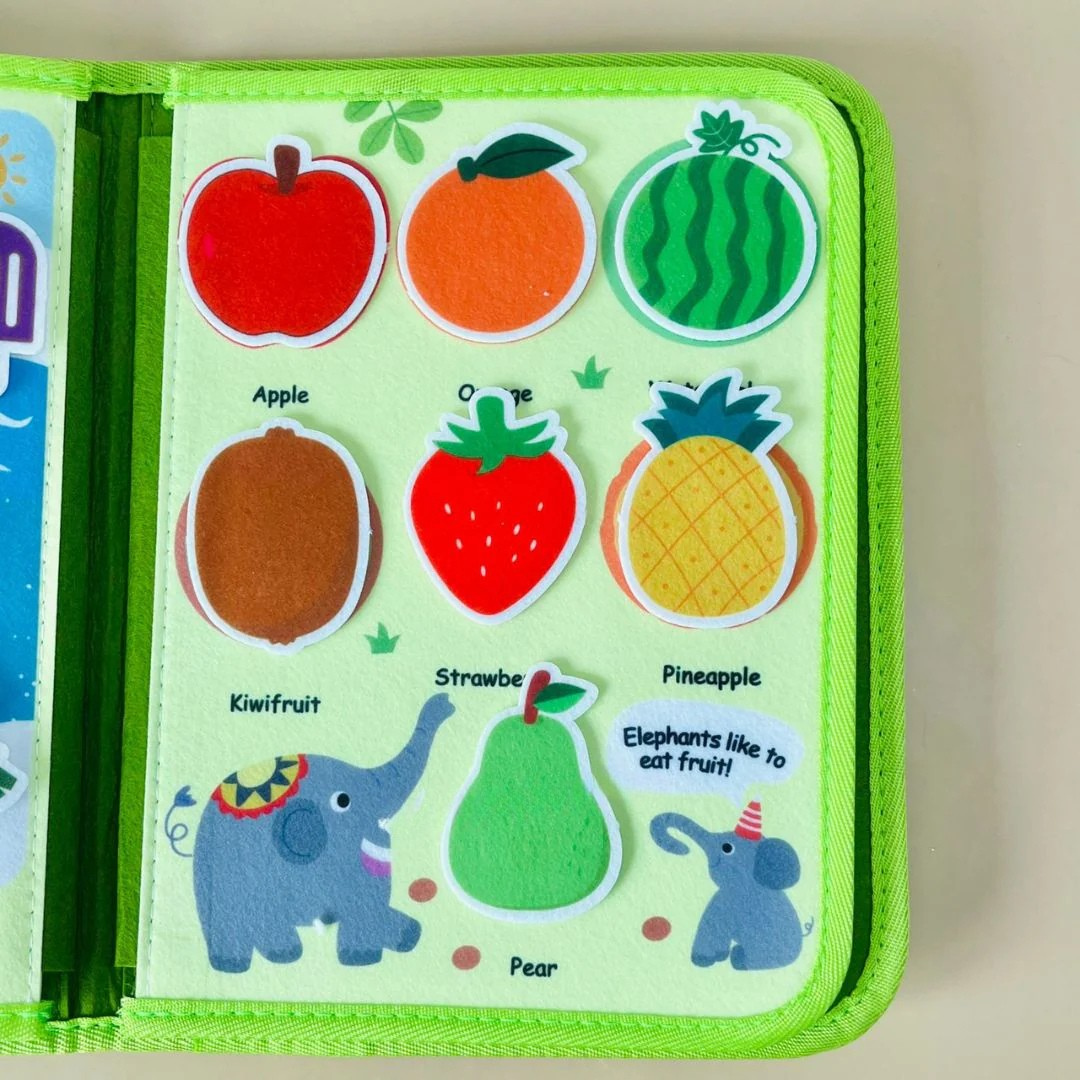 Felt Activity Book – Jungle Adventure
