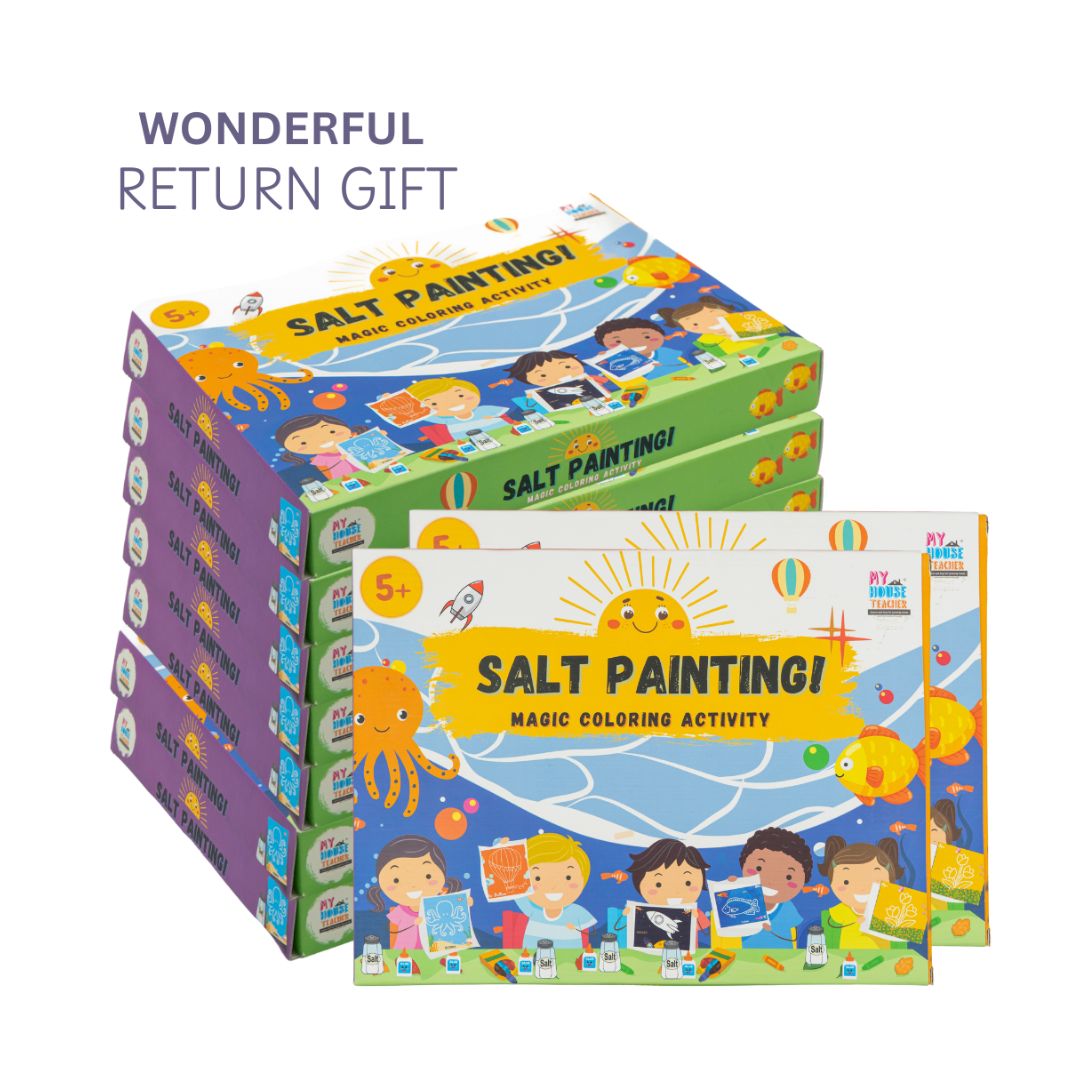DIY Salt Painting Activity Box