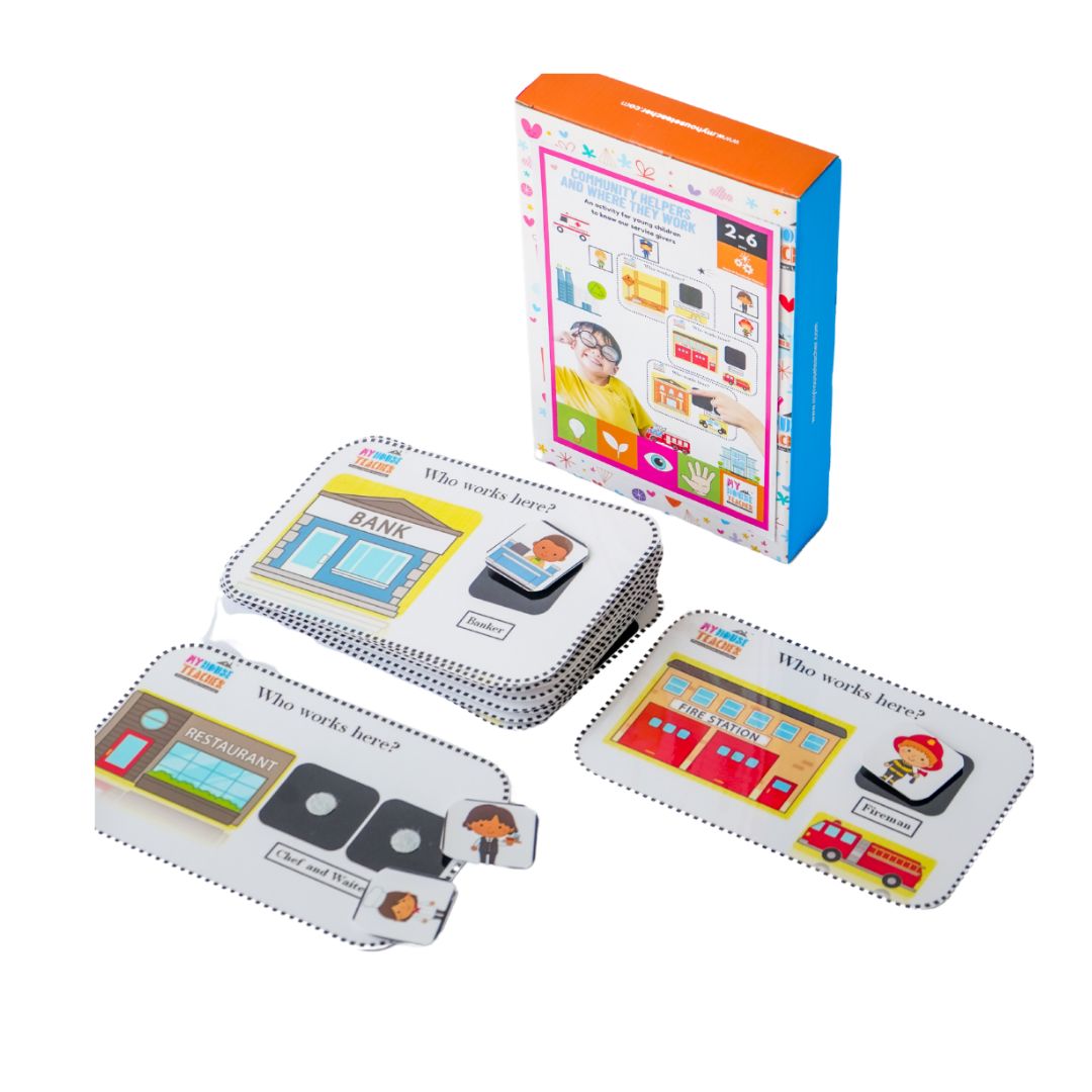 Community Helpers and Where they Work Fun Learning Activity Pack