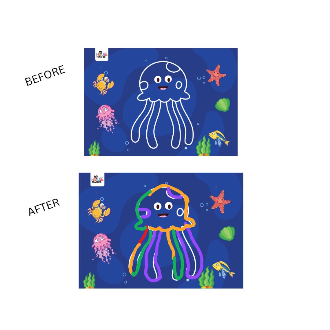 DIY Salt Painting Activity Box- Pack Of 5