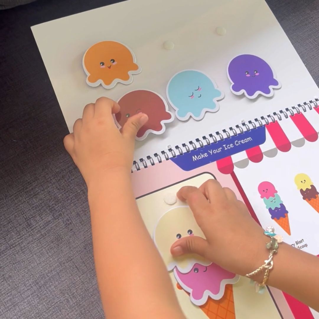 All in One Busy Binder for 3 to 5 years with logical brainy activities - Pack of 5