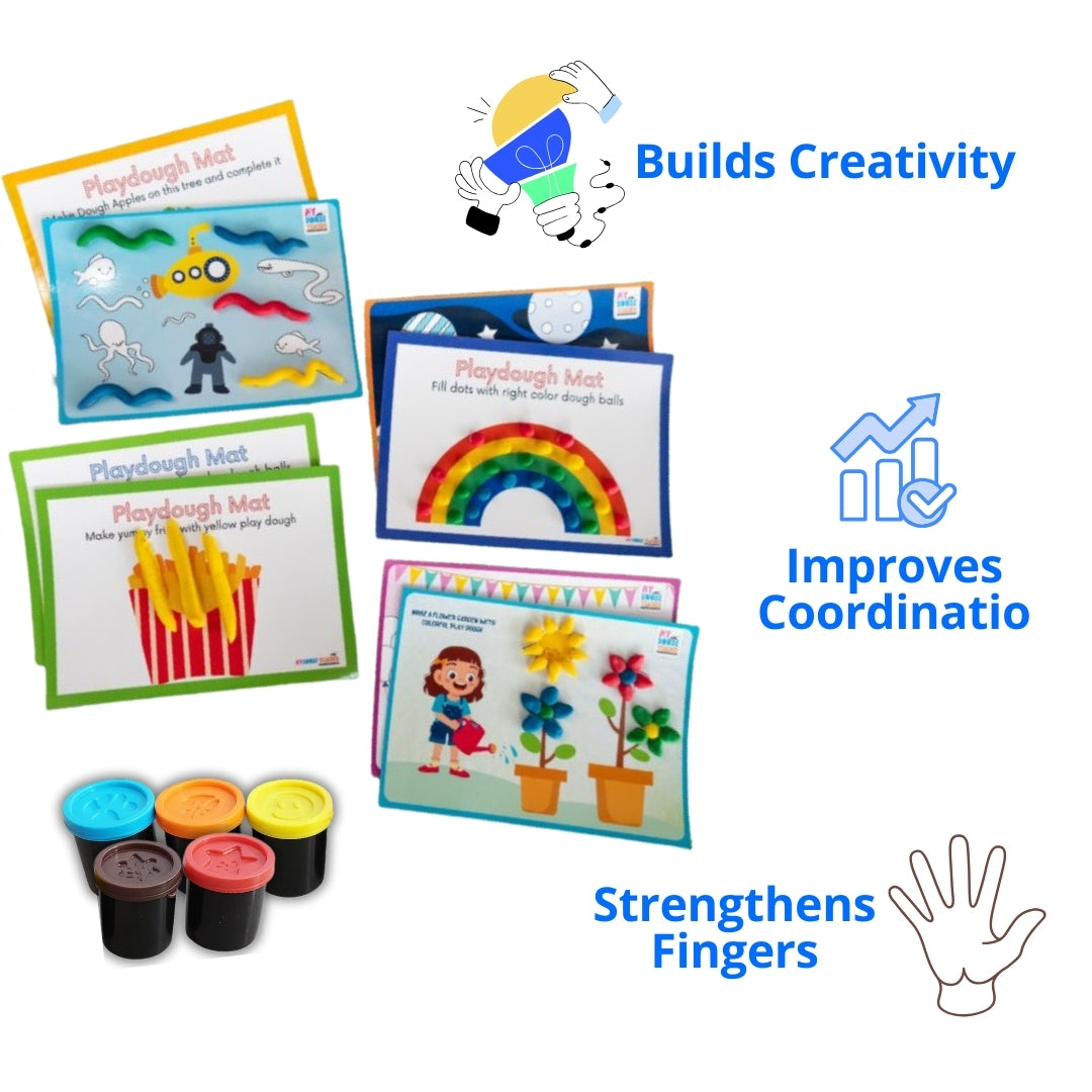 Play Dough Mats and Clay Fun Set
