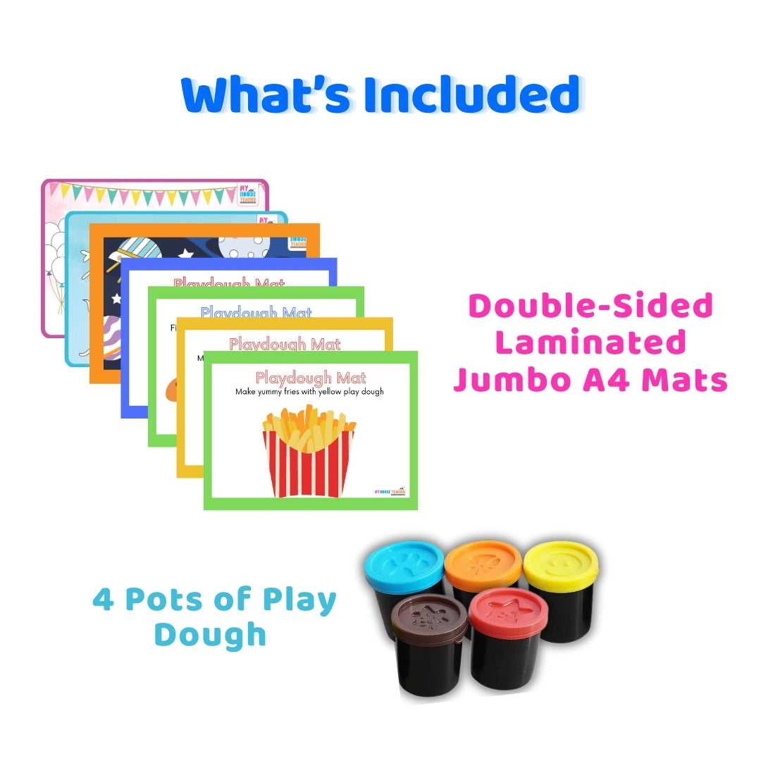 Play Dough Mats and Clay Fun Set