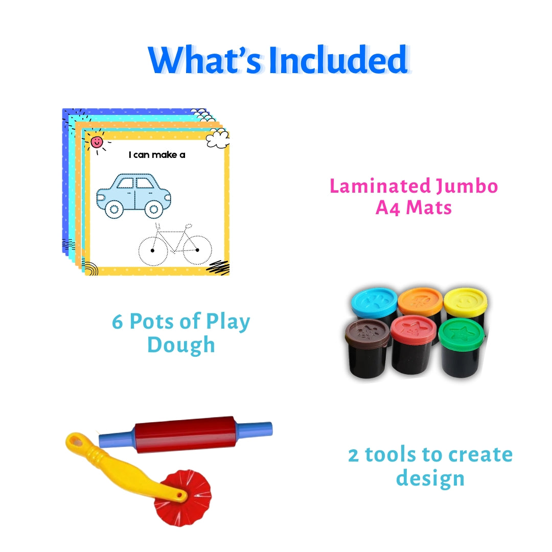 Play Dough Mats and Clay Fun Set