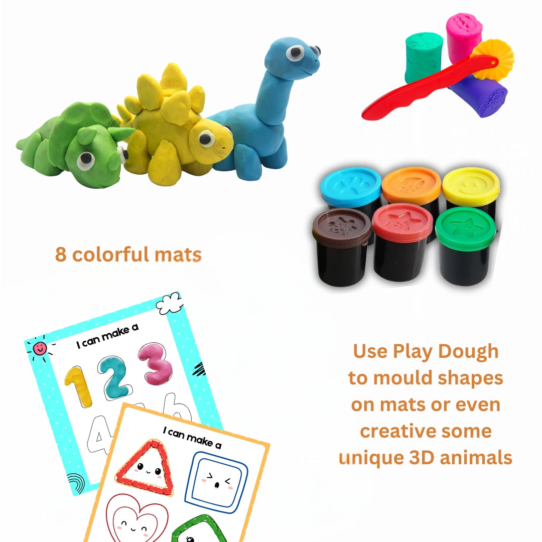 Play Dough Mats and Clay Fun Set