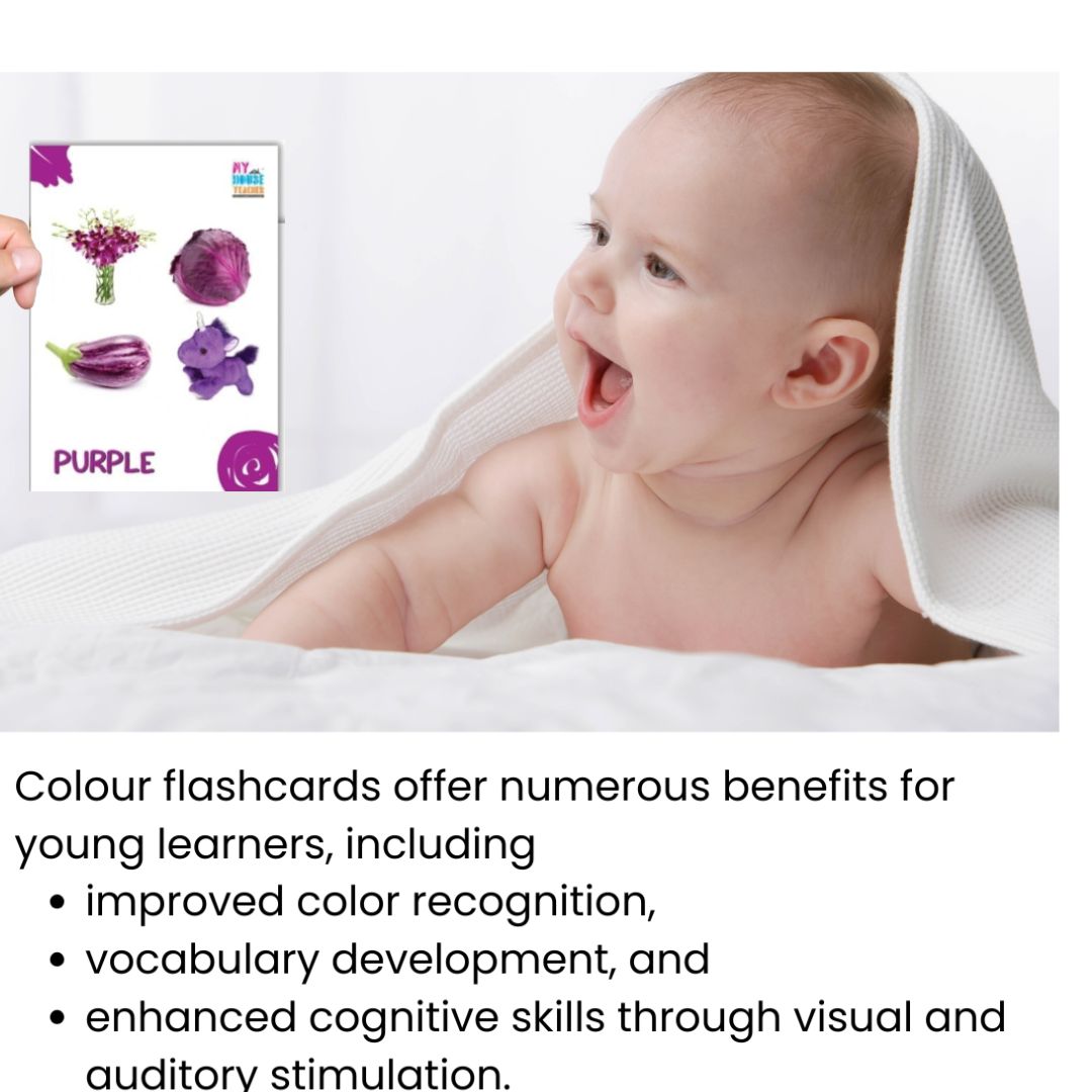 Color Understanding 10 Flashcards Set (Non-Tearable)