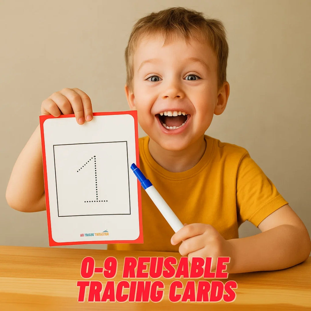 Small a to z Alphabet Tracing Reusable Flashcards