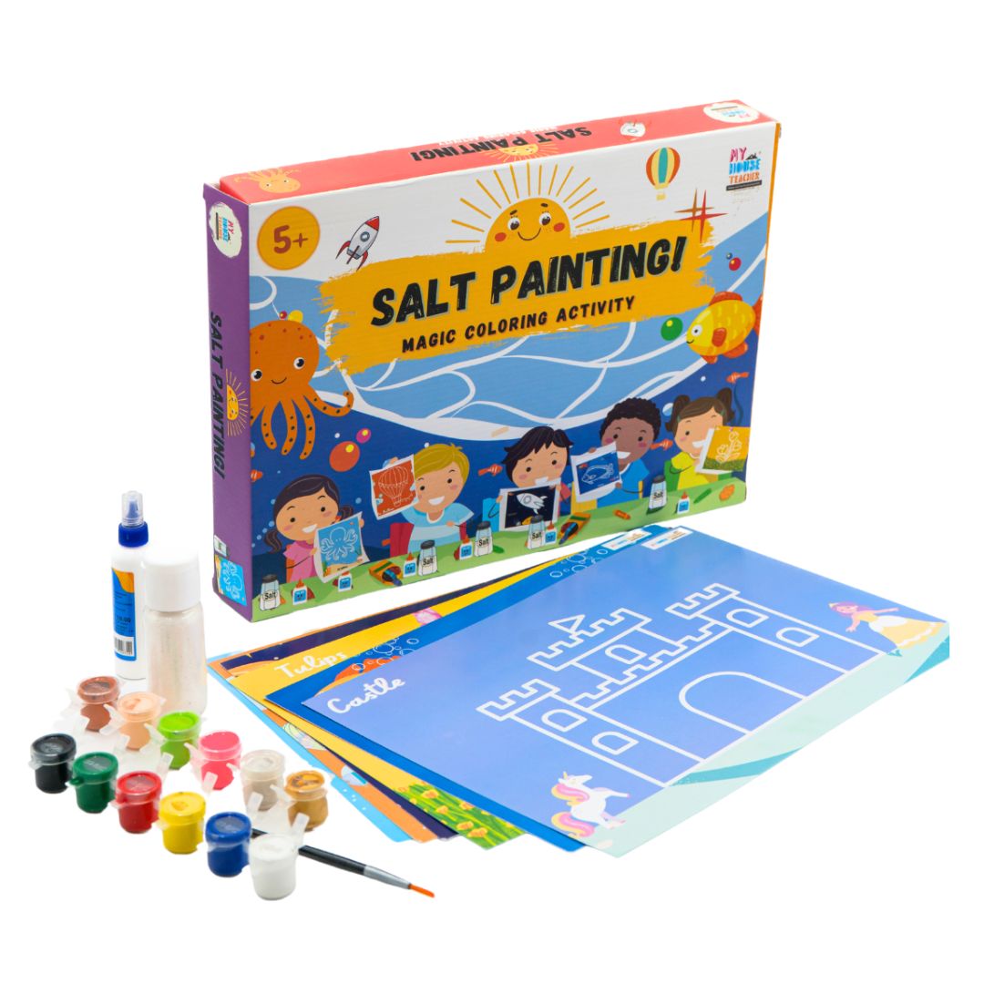 DIY Salt Painting Activity Box- Pack Of 5