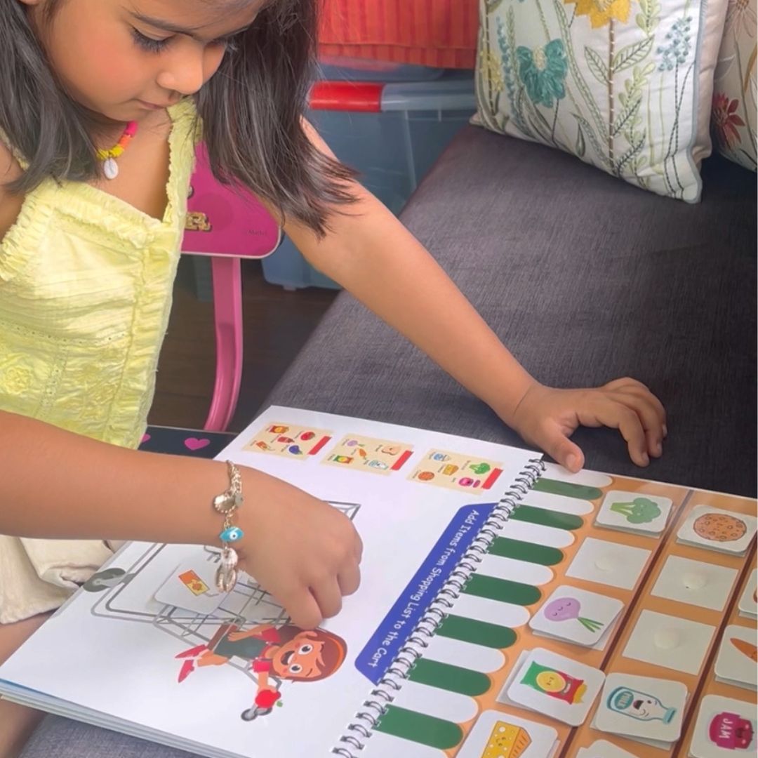 All in One Busy Binder for 3 to 5 years with logical brainy activities - Pack of 5