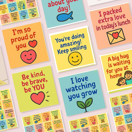 Cute Tiffin Notes for Children