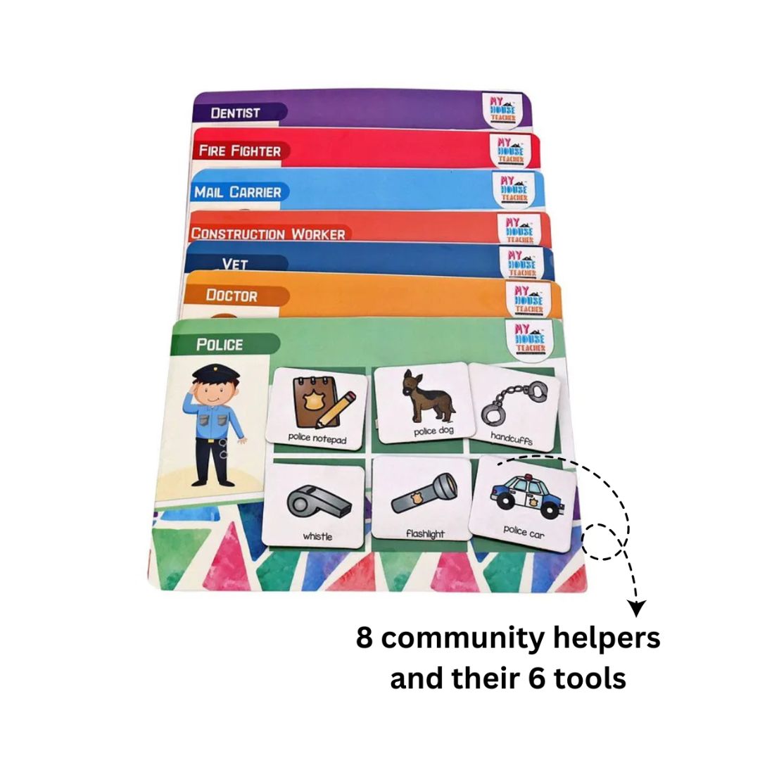 Community Helpers And Their Tools Matching Learning Pack