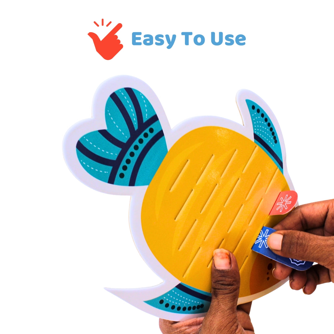Blob’s Ocean Buddies – DIY Ocean Animal Craft Kit for Kids (Ages 3 to 8 )