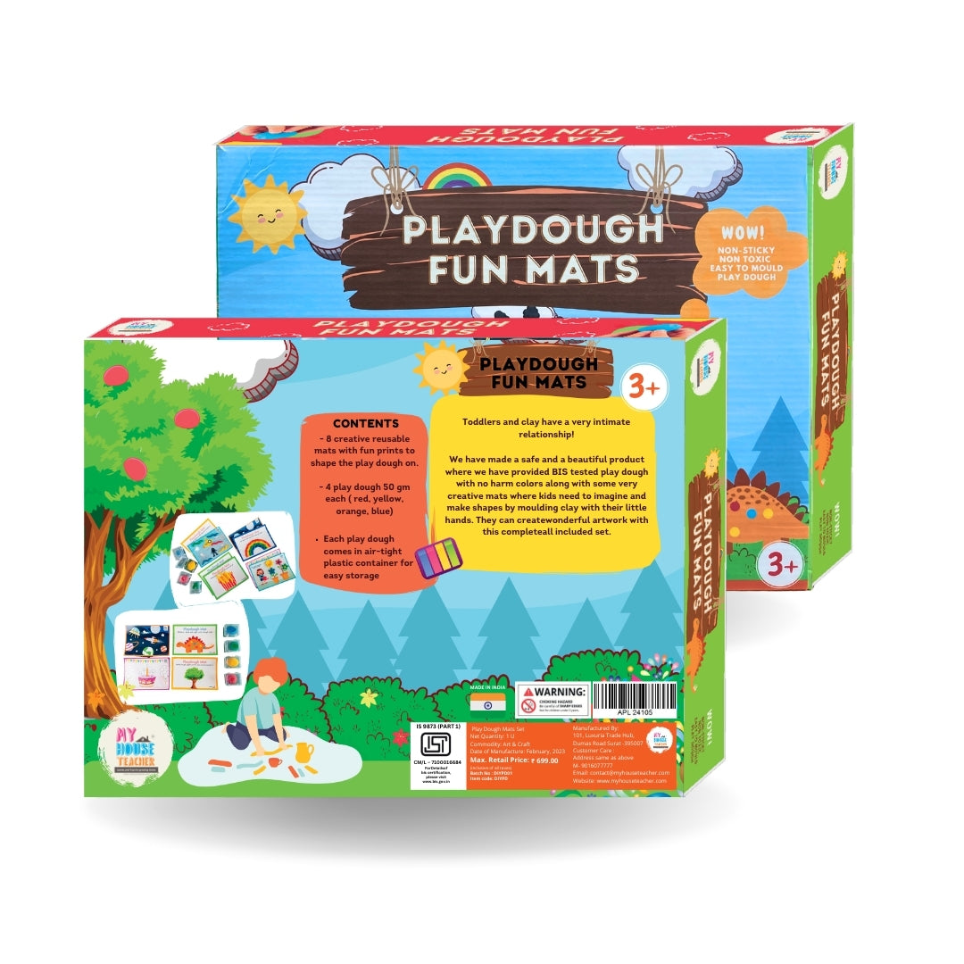 Play Dough Mats and Clay Fun Set