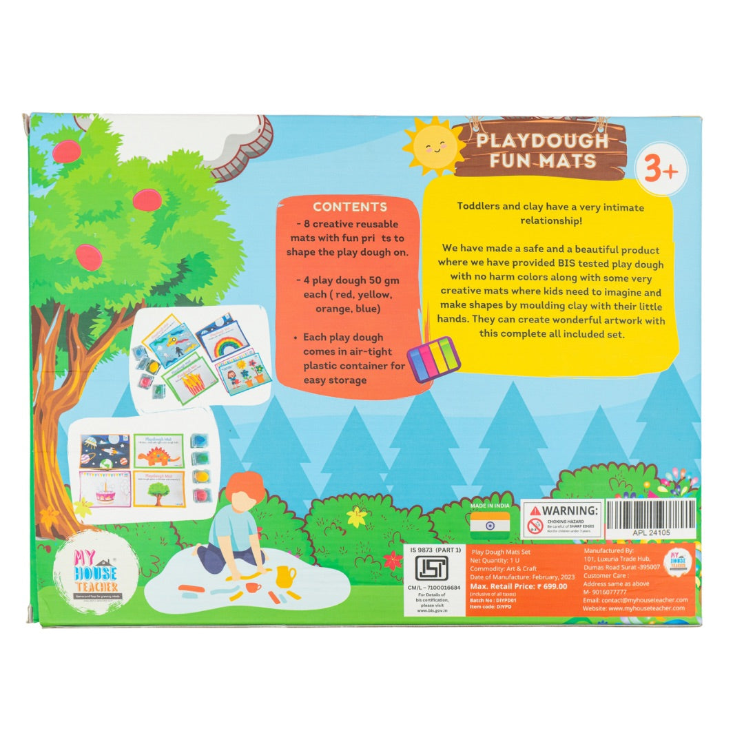 Play Dough Jumbo Set - Reusable Activity for 3 years and above