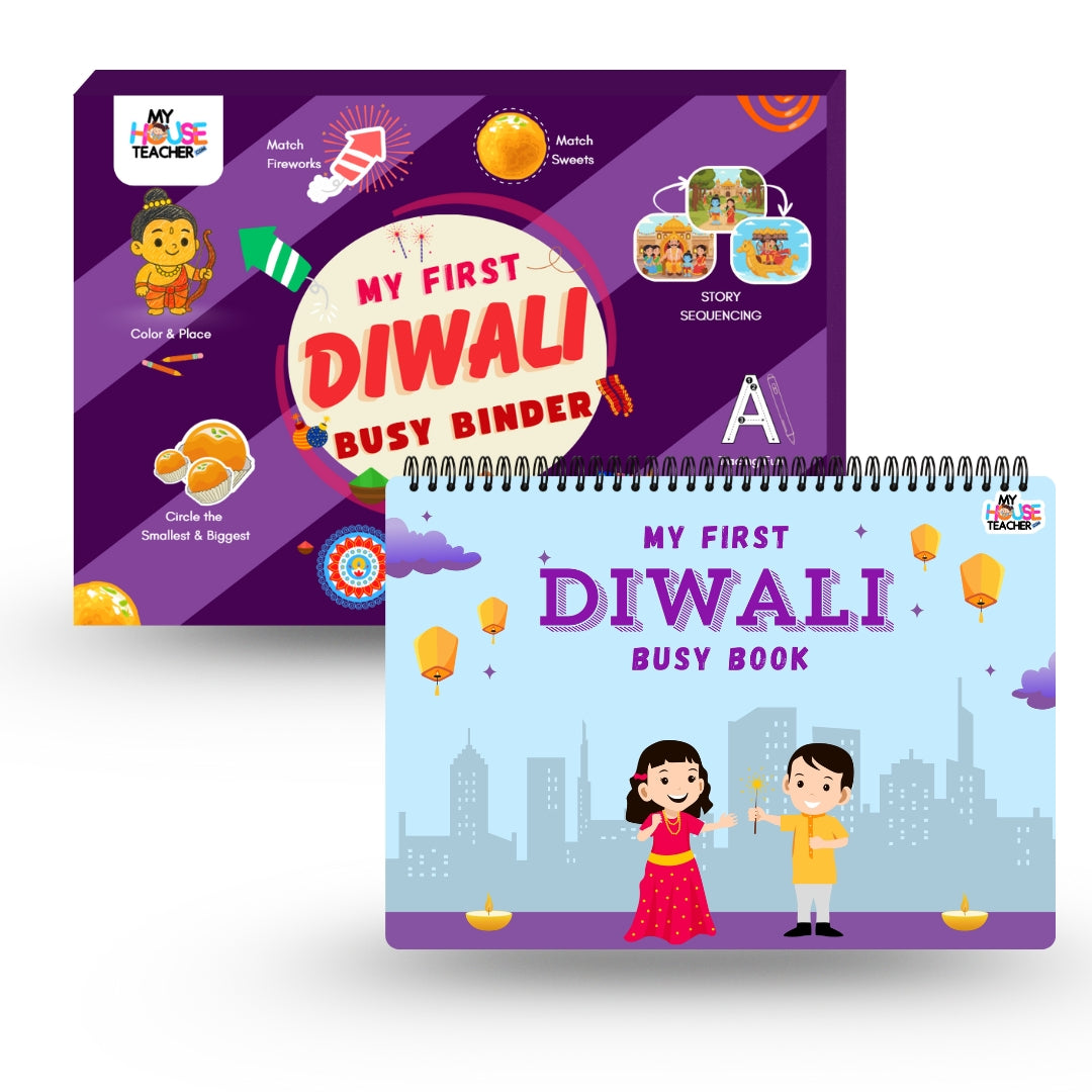 My First Diwali Busy Activity Book for Kids of 2 to 5 Years