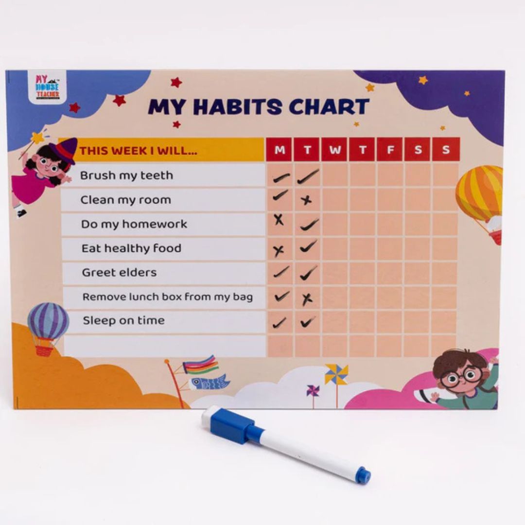 🎁 My Habit Chart For Parents and Kids