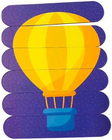 Things That Move - Stick Puzzle for young kids