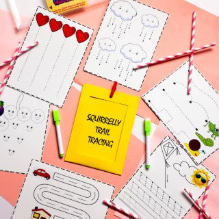 My House Teacher Trail Tracing Toddler Busy Bag, Educational Toys For Kids Learning, Kids Activities Toys