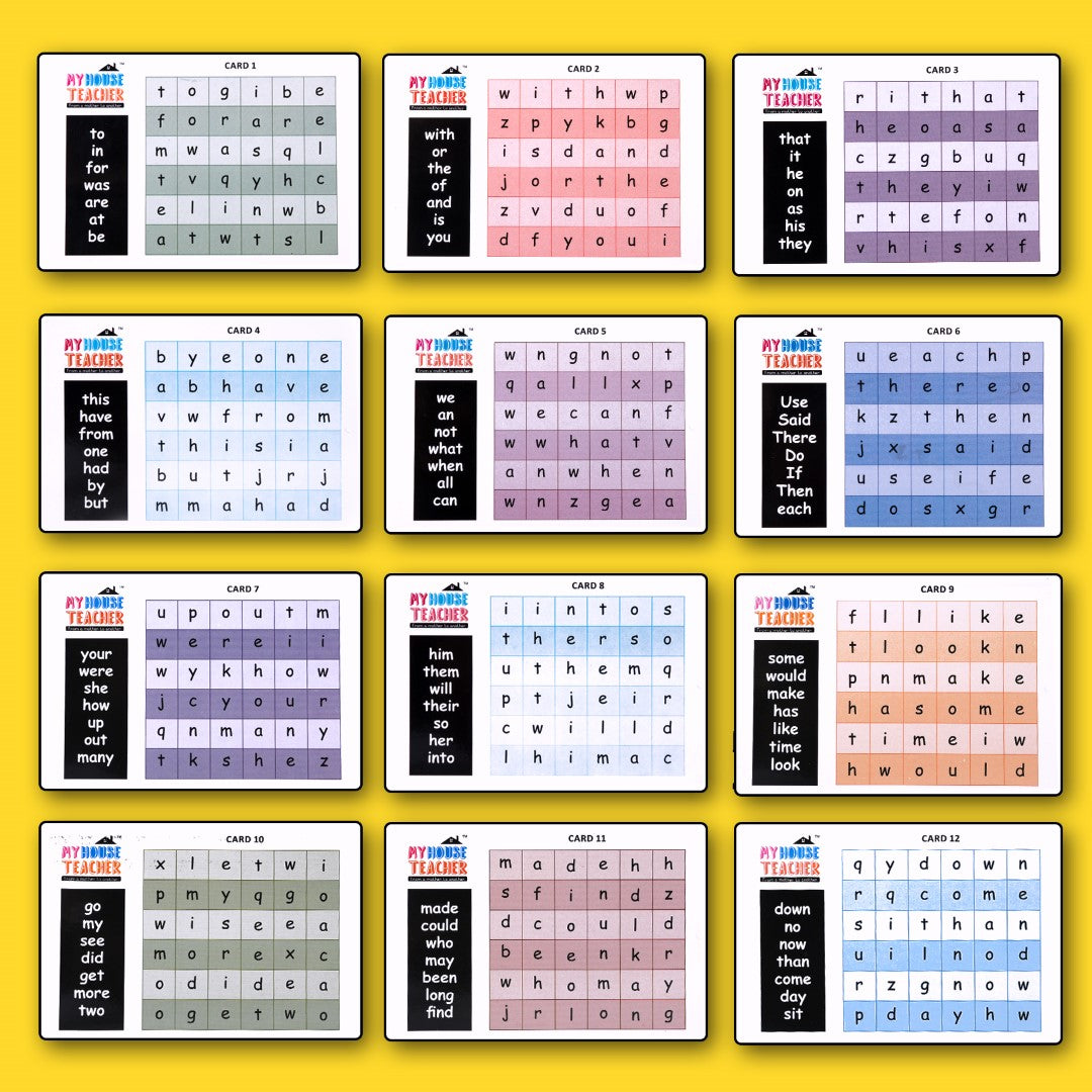 100 Sight Words Made Easy Activity Game - Pack Of 5