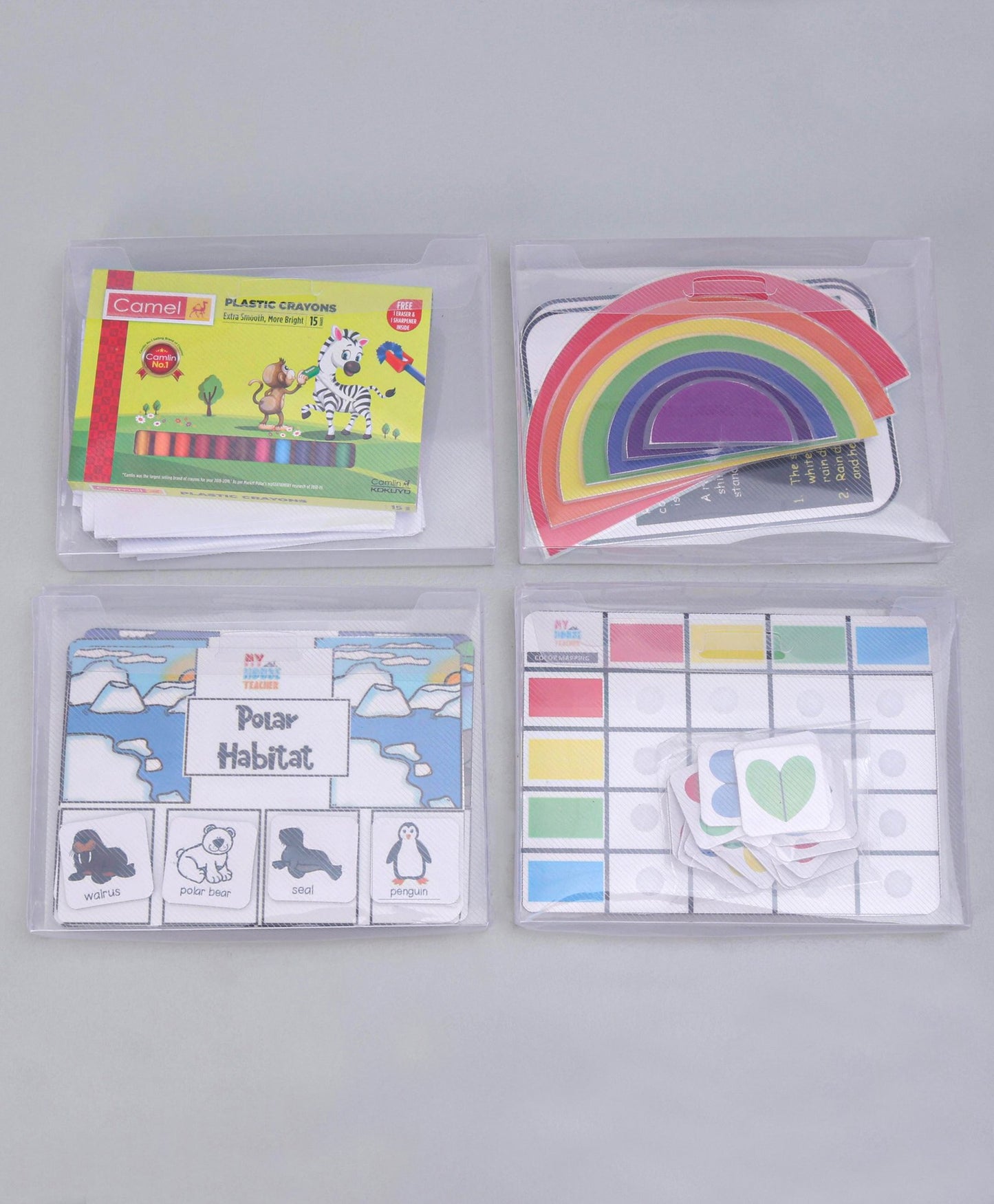 My House Teacher Toddler Busy Bag Set (4- 6 Years Old), Educational Toys For Kids Learning, Kids Activities Toys