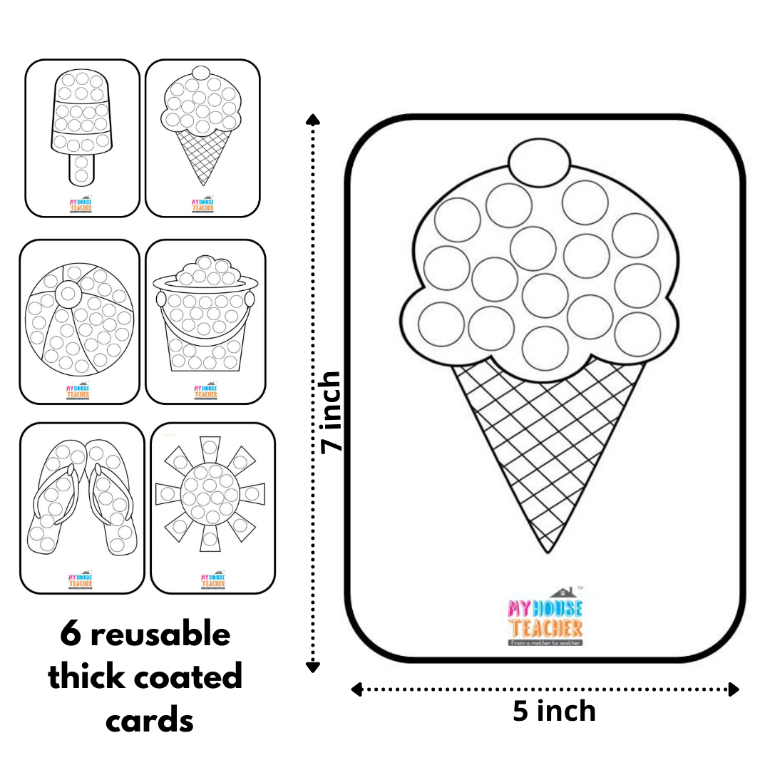My House Teacher Fun Sticking Activity With Foam Stickers (Reusable), Educational Toys For Kids Learning, Kids Activities Toys