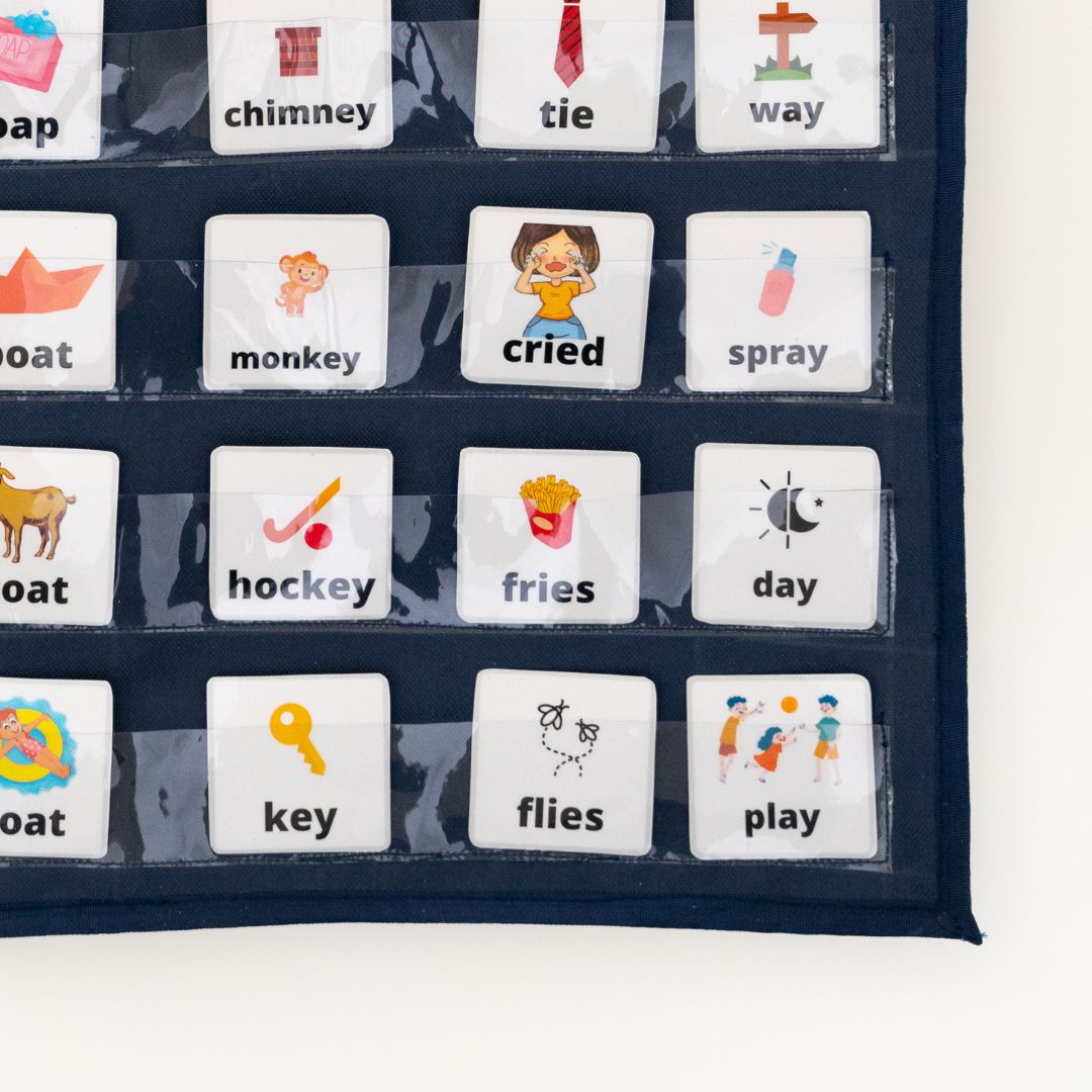 20 Diagraph Family sorting Pocket Chart (Phonics For Preschoolers )