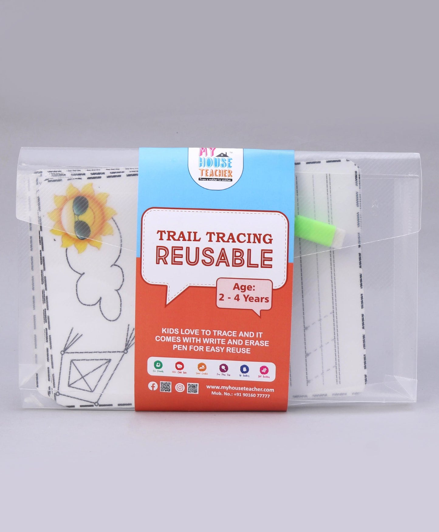 My House Teacher Trail Tracing Toddler Busy Bag, Educational Toys For Kids Learning, Kids Activities Toys