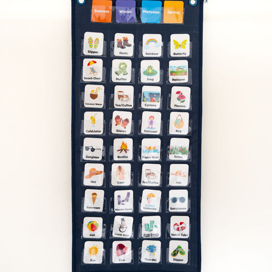 Seasons Matching Pocket Chart