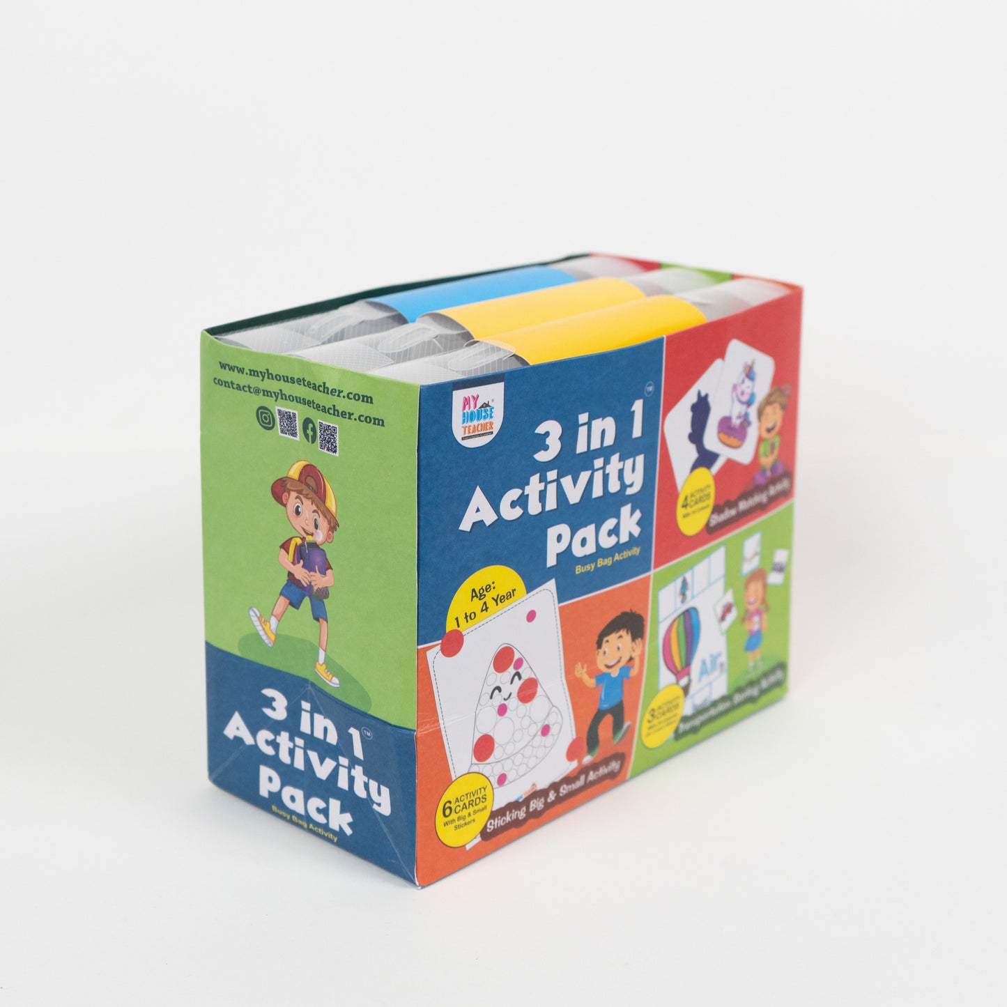 My House Teacher 3 in 1 Activity Bundle Set 2 For Babies And Toddlers, Educational Toys For Kids Learning, Kids Activities Toys