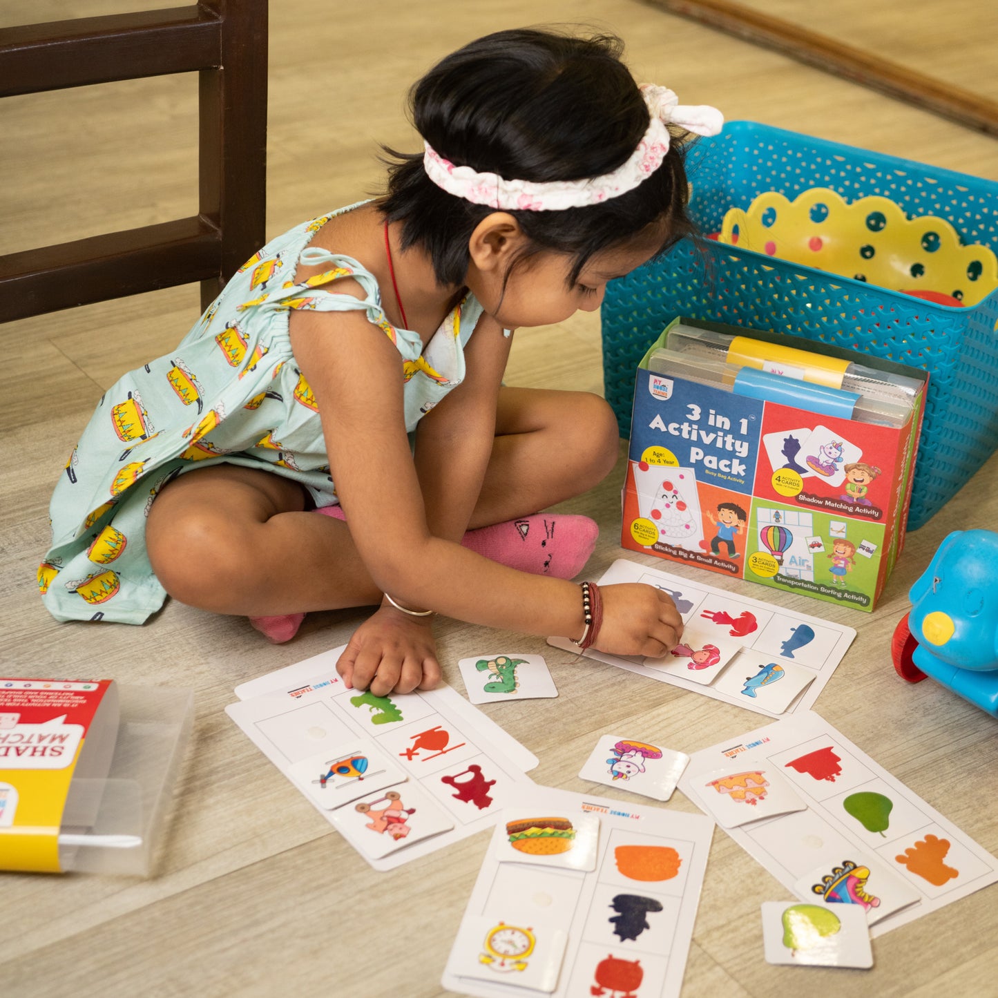 My House Teacher 3 in 1 Activity Bundle Set 2 For Babies And Toddlers, Educational Toys For Kids Learning, Kids Activities Toys