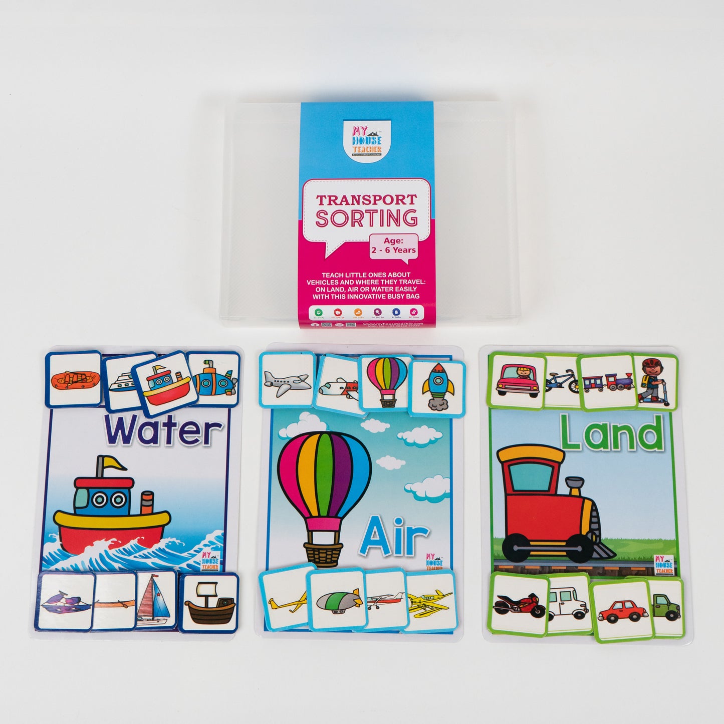 My House Teacher 3 in 1 Activity Bundle Set 2 For Babies And Toddlers, Educational Toys For Kids Learning, Kids Activities Toys