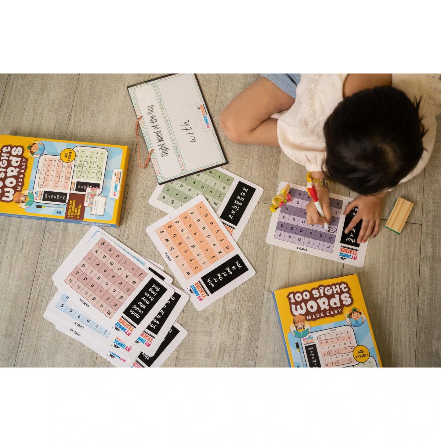 100 Sight Words Made Easy Activity Game - Pack Of 5
