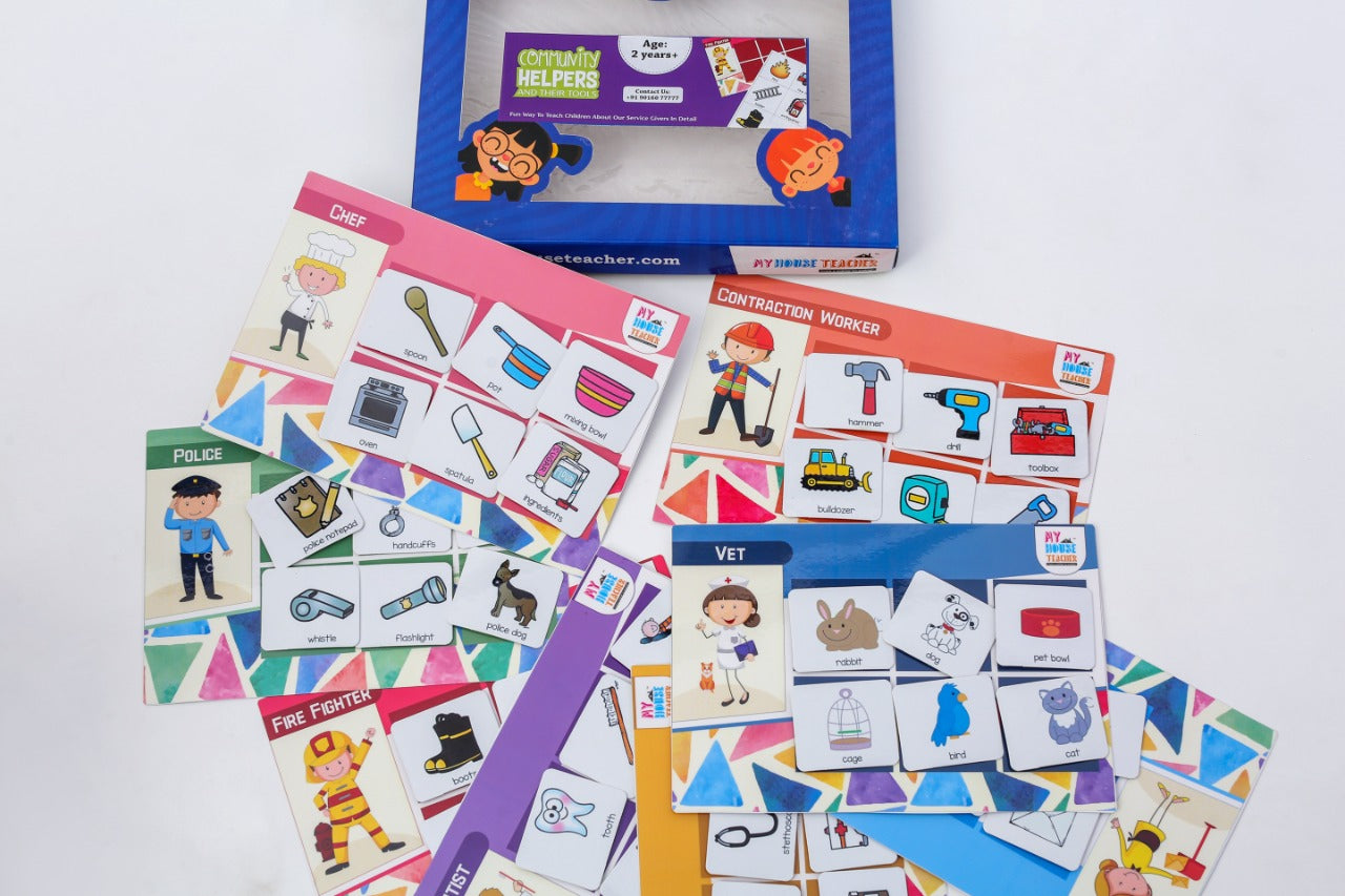 Community Helpers And Their Tools Matching Learning Pack