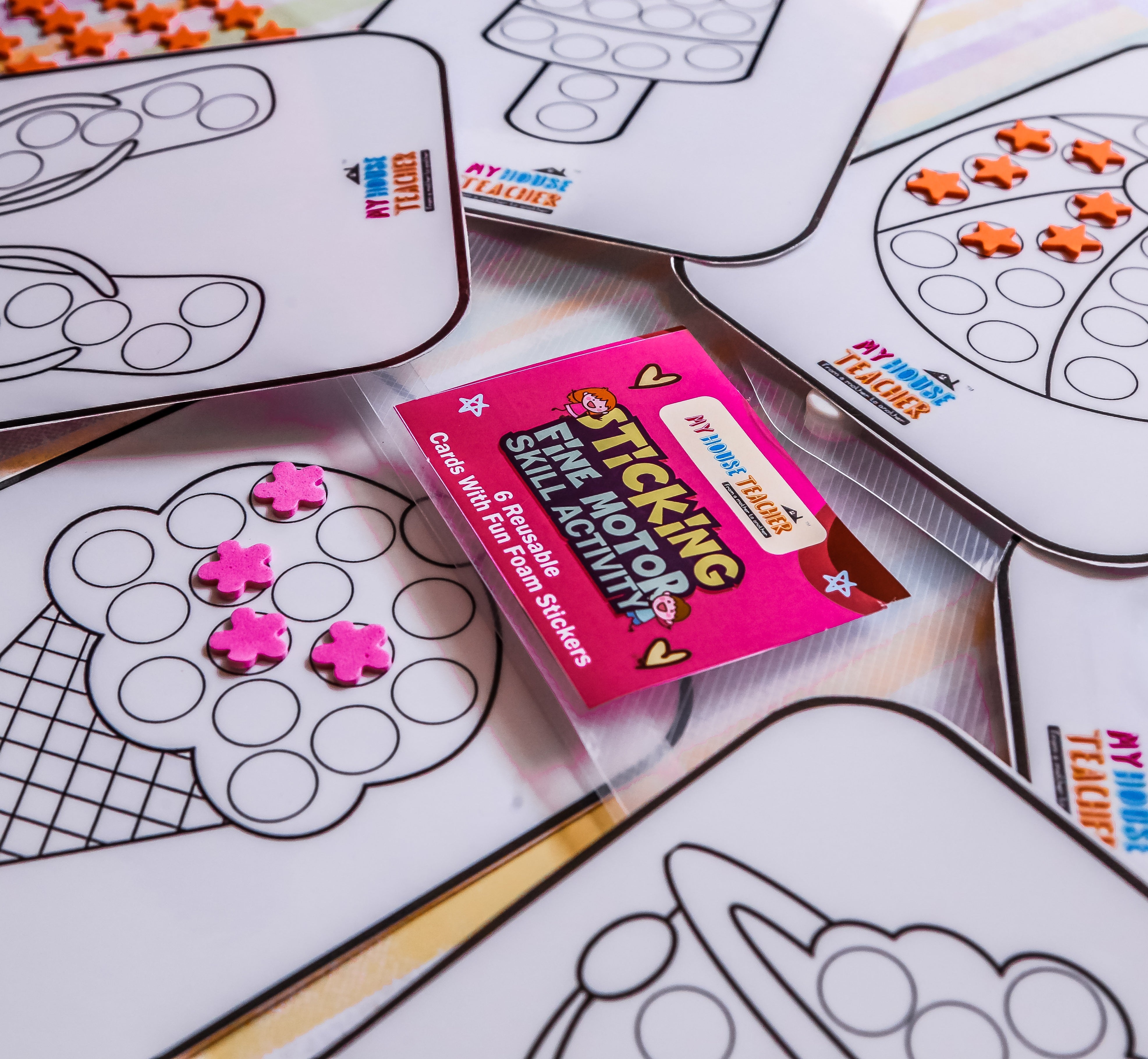Sticker Activity Map Sticker Activities – My House Teacher
