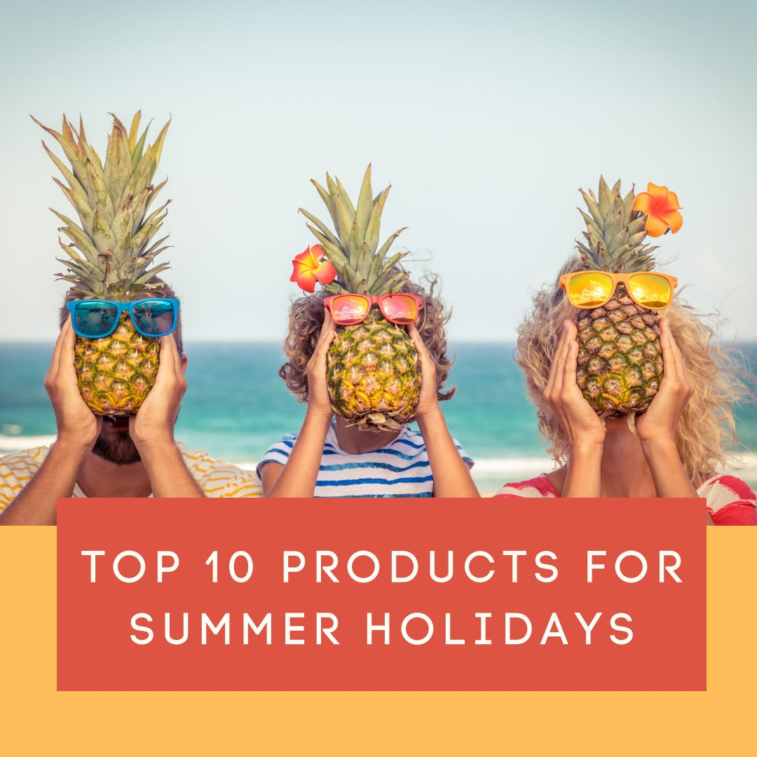 Top 10 products for summer holidays